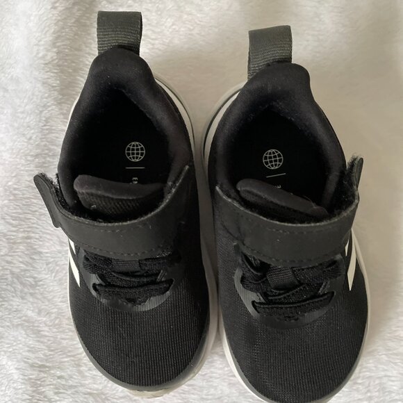 Size 5C - Adidas toddler sneakers - fortarun black - Picture 4 of 5
